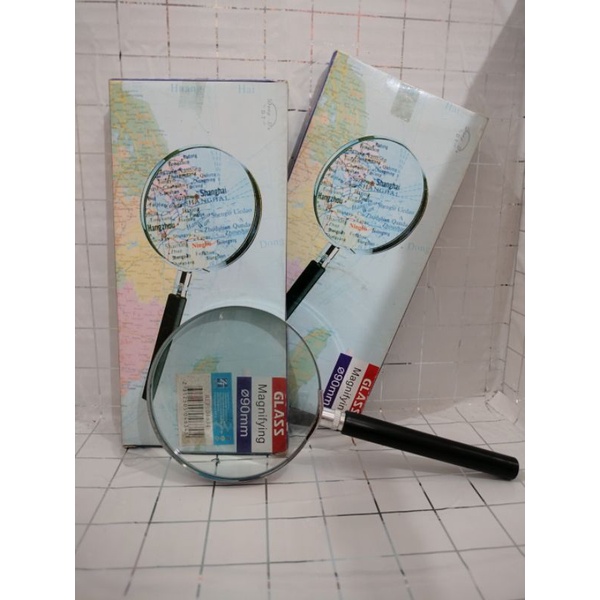 

Magnifying Glass Kaca Pembesar ukuran 50-90mm
