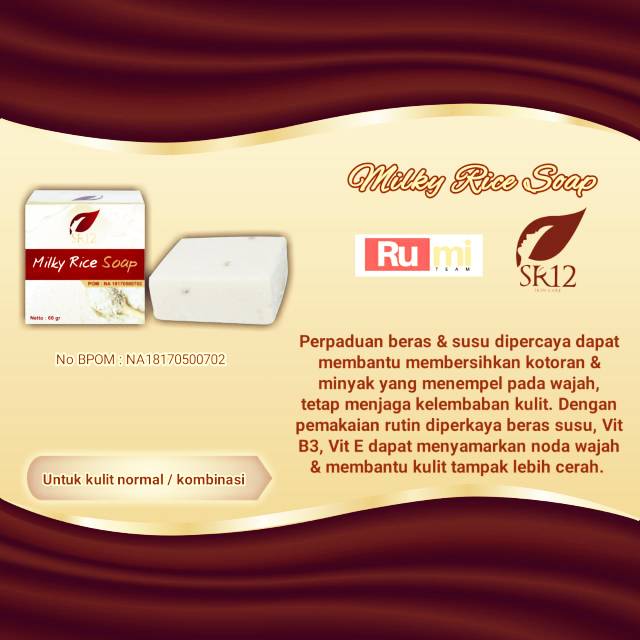 MILK RICE SOAP