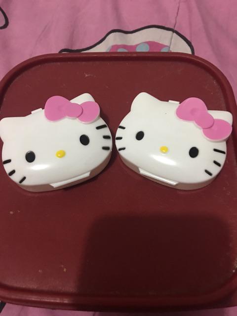 Terbatas - Kotak Tempat Obat Pillcase Hello Kitty