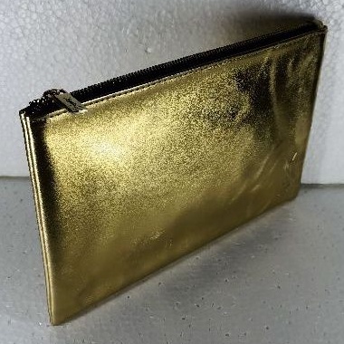 OriginaL Pouch Medium Flat YSL Beaute Gold Murah