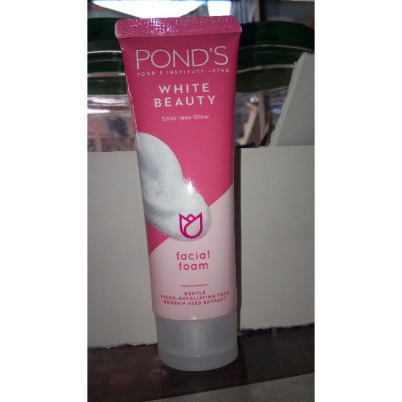 ponds facial foam