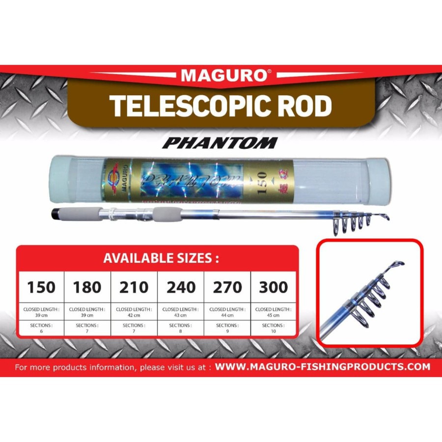 Joran Maguro Telescopic Phantom 240 CM