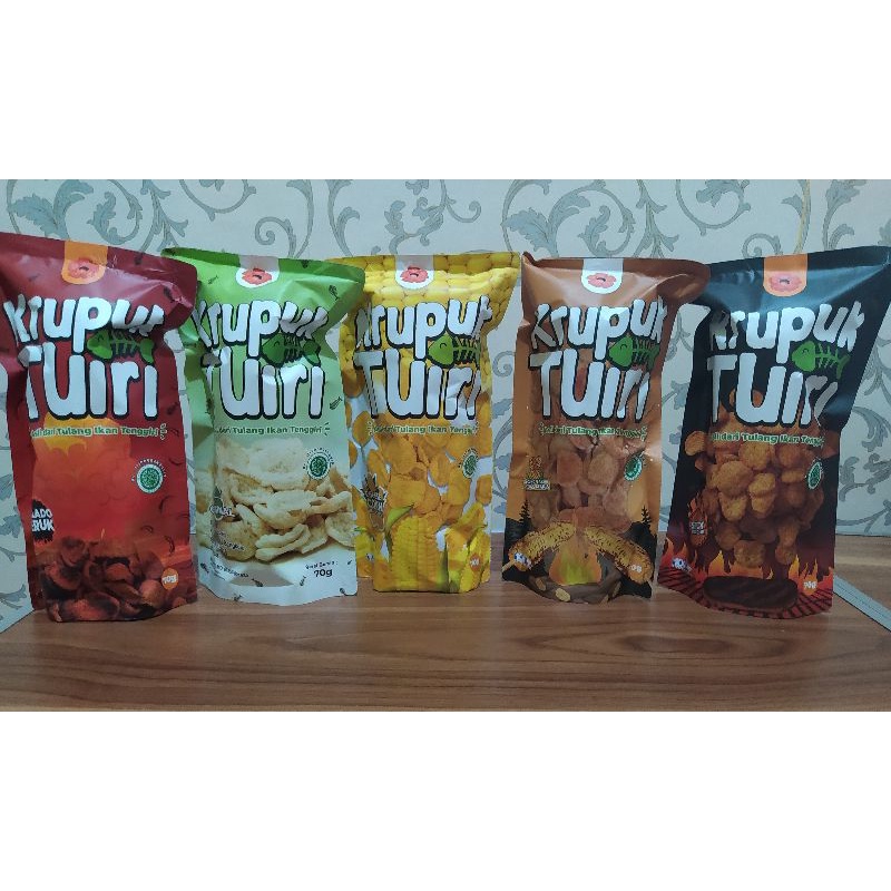 

Krupuk Tuiri Krupuk Tulang Ikan Tenggiri Krupuk Kalsium Krupuk Sehat Bergizi 70gr