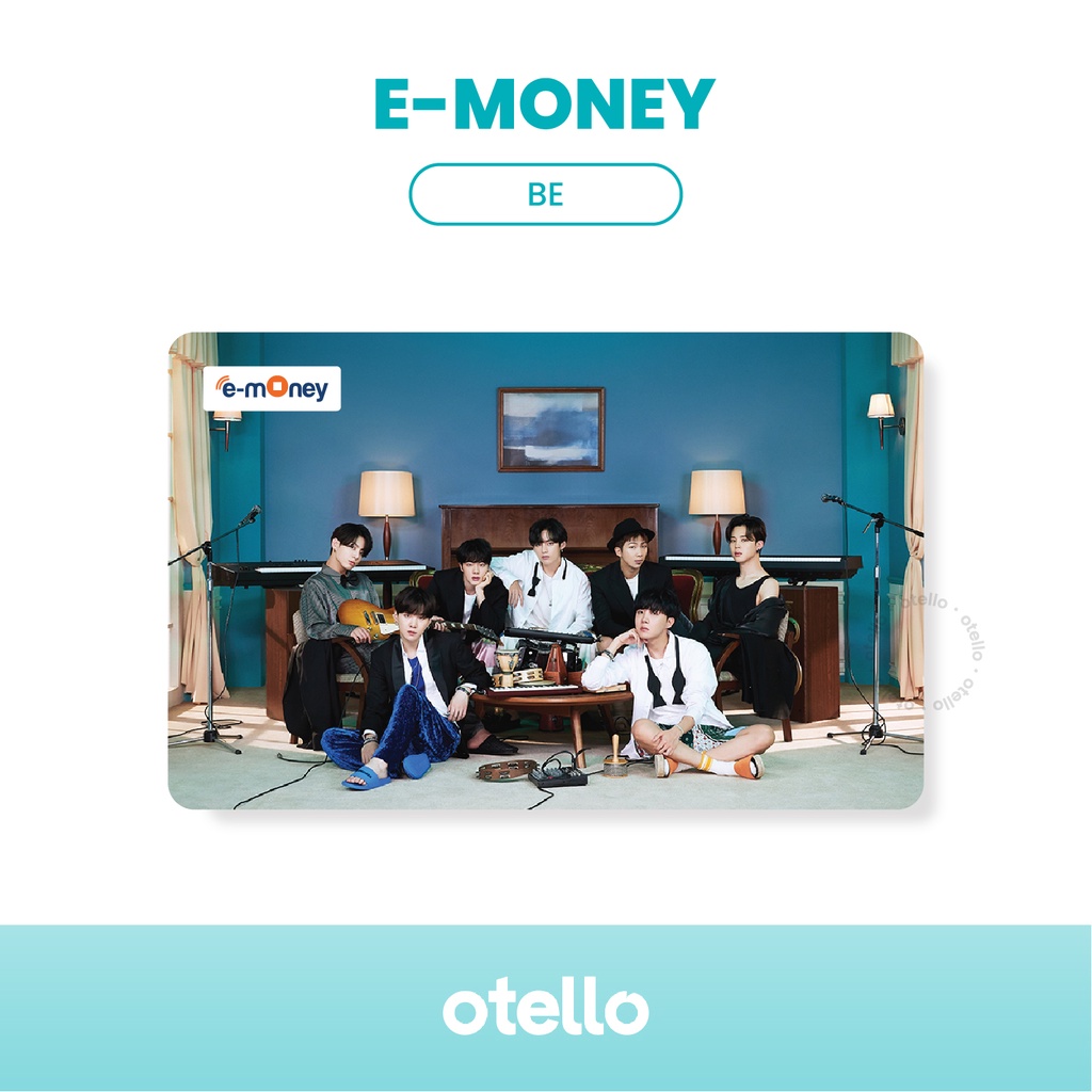 Kartu E-Money Mandiri BTS Be eMoney Card eToll BTS Kpop Bangtan Army Idol