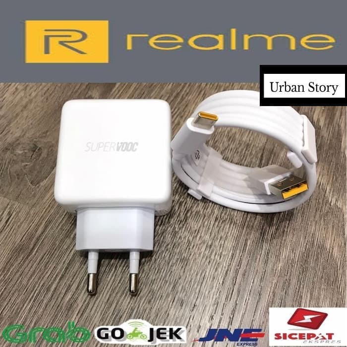 ORIGINAL CHARGER REALME 6 / REALME 6 PRO SUPER VOOC 5A USB TYPE C
