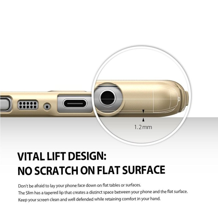 Aksesoris Hape-RINGKE SLIM Samsung Galaxy Note 7 FE Fan Edition hard case casing hp