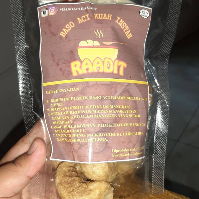 

Baso aci RAADIT