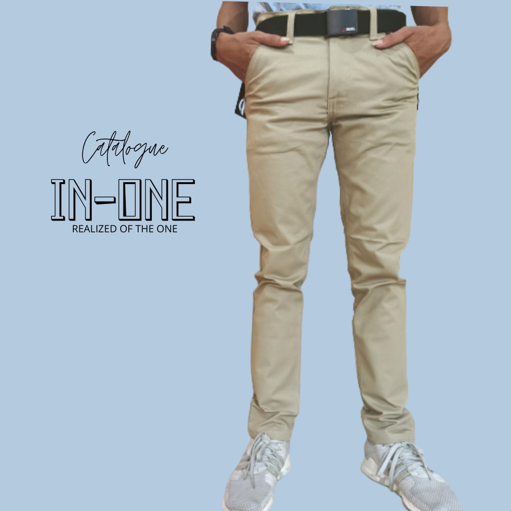 Celana Chino Pria Celana Panjang Chino Original Celana Panjang Chino Slim Fit