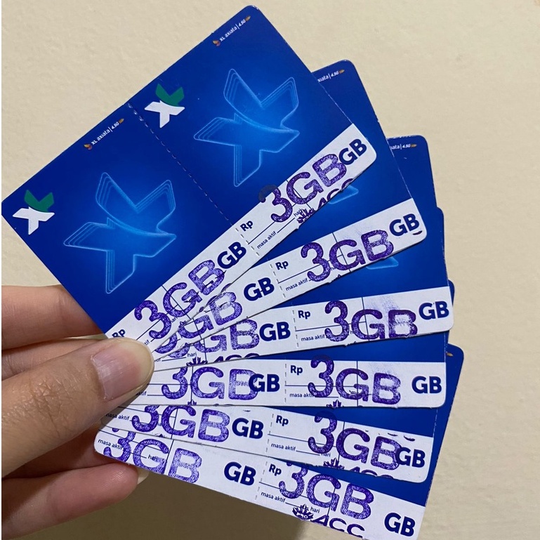 VOUCHER XL 3GB 30HARI