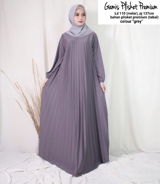 Plisket maxy dress / pliskera maxy