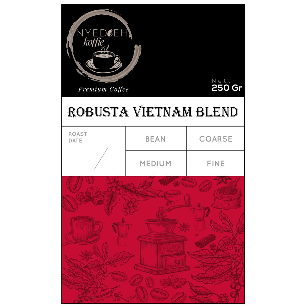 

KOPI ROBUSTA GAYO BLEND 250 GR GRAM