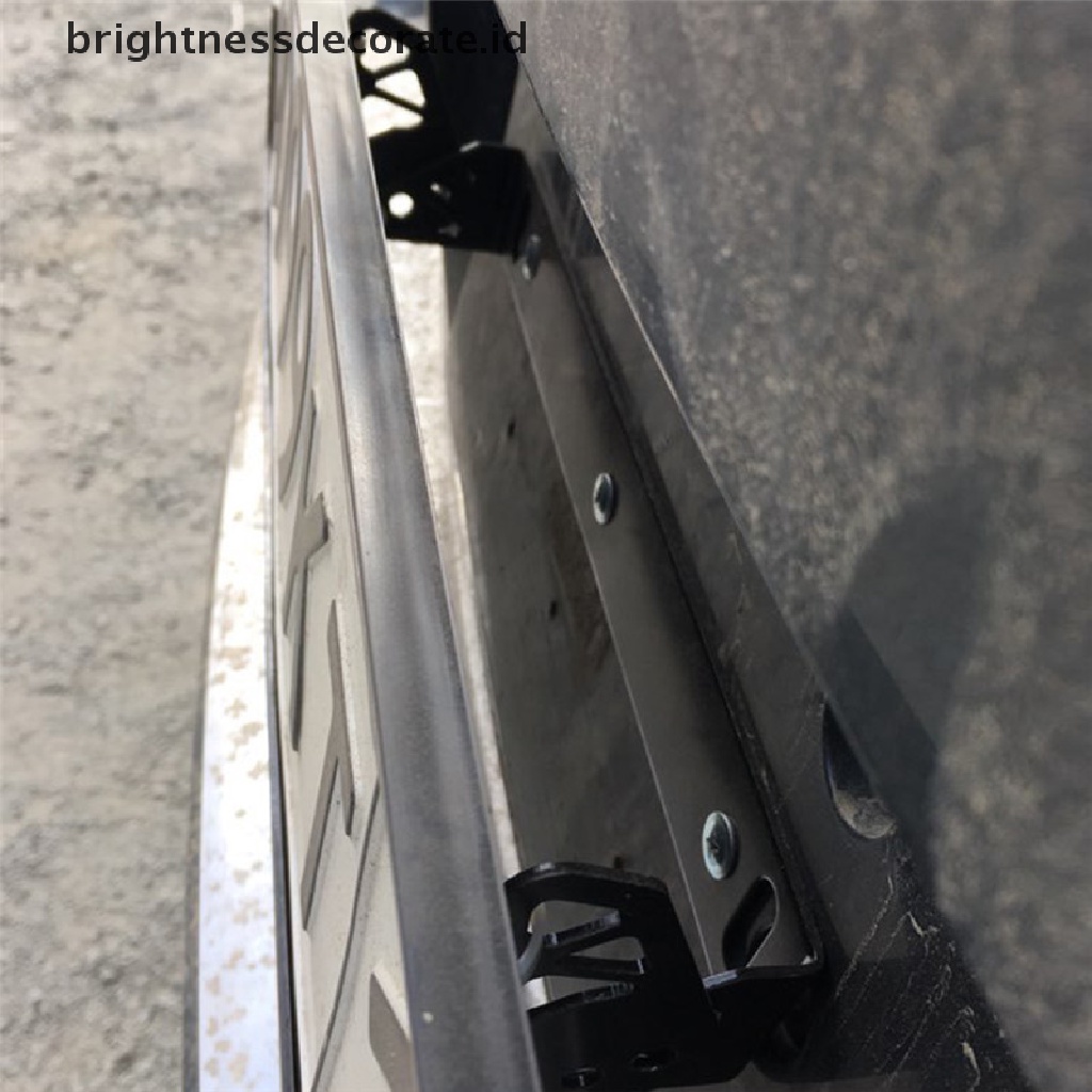 Frame Plat Nomor Power Racing Bahan Aluminum Untuk Mobil Universal