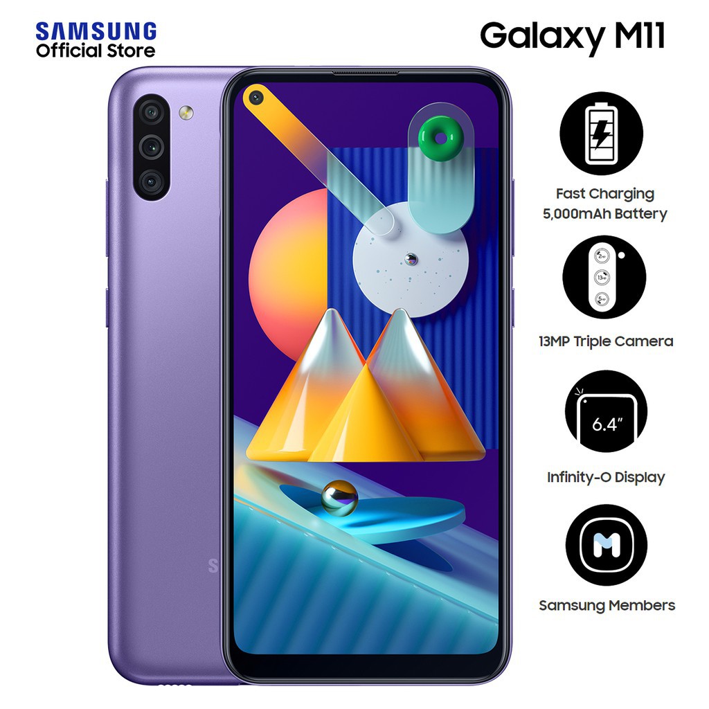 Samsung Galaxy M11 3/32 Garansi Resmi | Shopee Indonesia