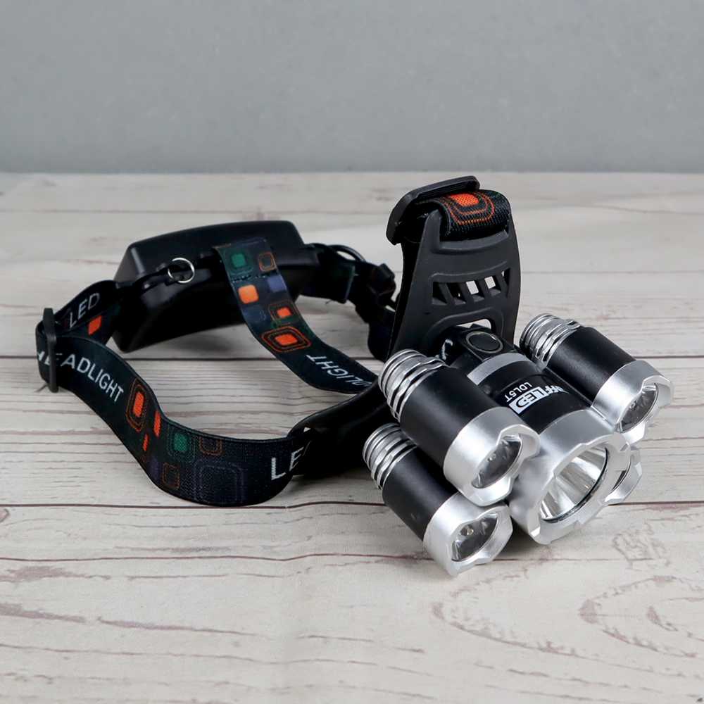 Senter Kepala Headlamp Cree XM-L 1T6+4XPE 1600 Lumens LDL5T