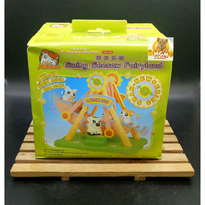 Mr Mouse - Swing Seesaw Fairyland mirip Sylvanian Families Rumah tikus