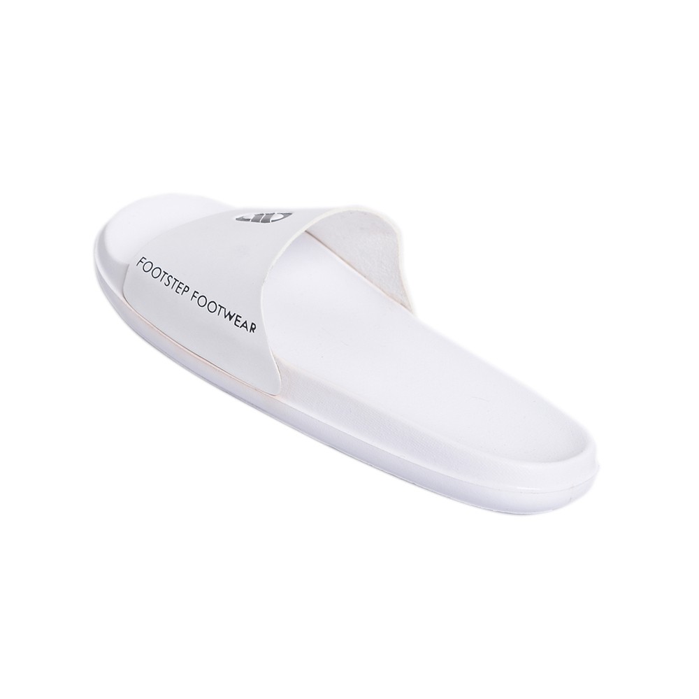 Sandal EVA Ringan Slop Jepit Santai Simple Pria Men Sendal Footwear | Retro 0.2 White | FORIND FSTP