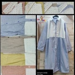 TUNIK KOMBINASI / TUNIK BROKAT / TUNIK LACE / TUNIK MUSLIMAH / TUNIK WANITA