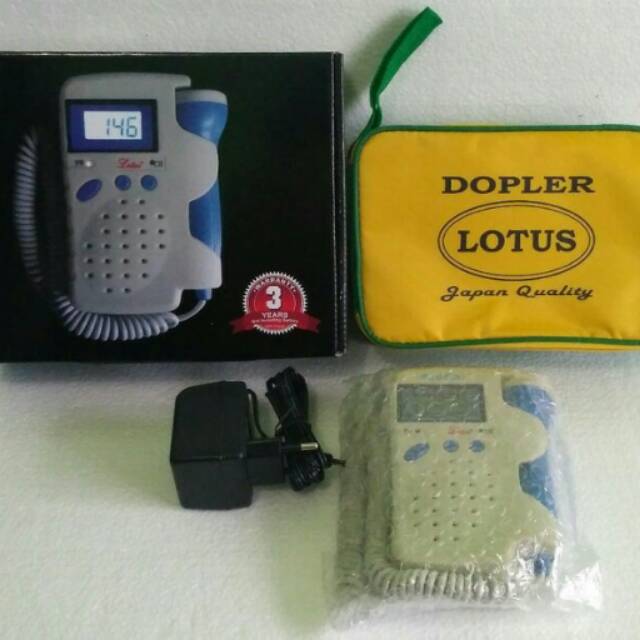 LOTUS FETAL DOPLER LT-555+ LCD PENGUKUR DETAK JANTUNG JANIN