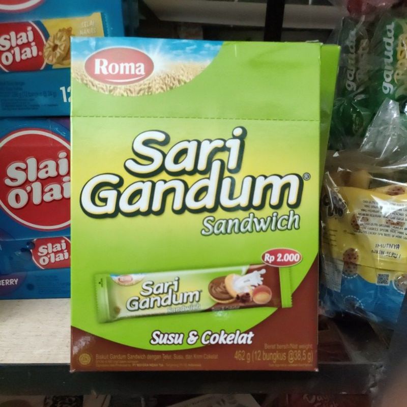 

SARI GANDUM SUSU & COKLAT [] ISI 12 PCS []