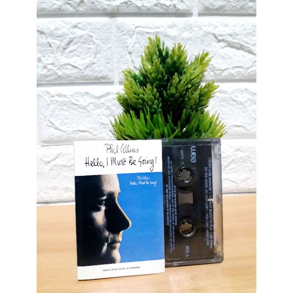 Kaset PHILL COLLINS - HELLO, I MUST BE GOING