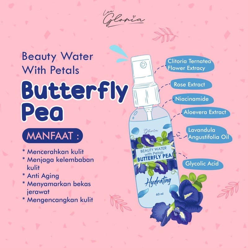 Beauty Water With Petals By Lea Gloria