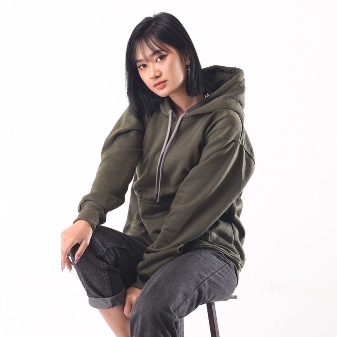 Mcvois Sweater Hoodie Polos Army Pria Wanita Premium