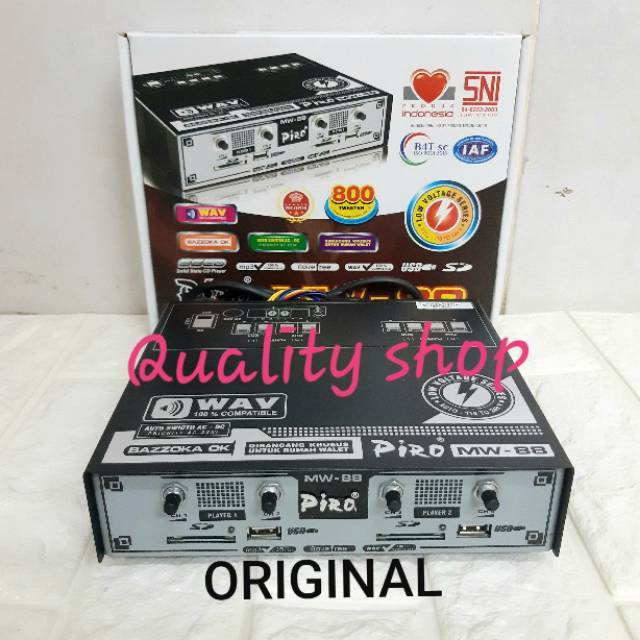 Amplifier walet Piro mw88 MW 88 original