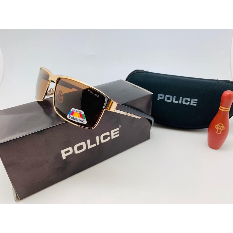 Sunglass Kacamata Sepeda Pria Police p24 Super fashion gaya/paser Full Set Lensa Anti UV Termurah