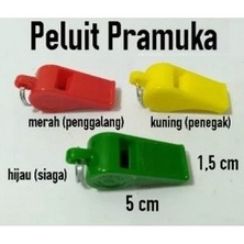 PELUIT Pluit Pramuka, Polisi, Satpam Warna Hitam, Kuning, Merah, Putih, Hijau Merk ACME SD/SMP/SMA Siaga Penggalang Penegak