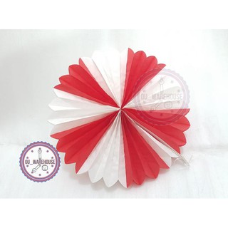 Paper Fan Merah Putih Hiasan Hut Ri Dirgahayu Paper Fan Merah Putih Hiasan Hut Ri Dirgahayu