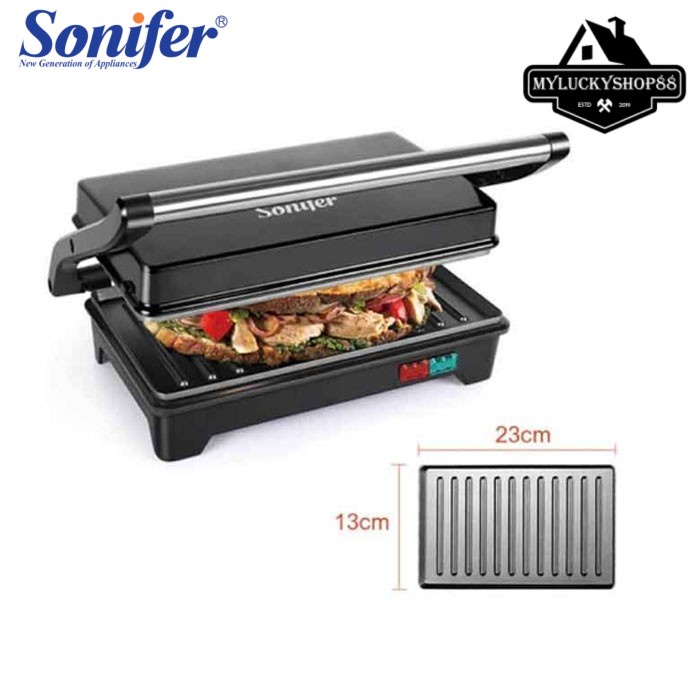 Sonifer Electric Grill SF-6098 750 Watt Panggangan Listrik SF6098