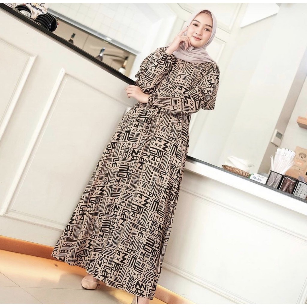 PROMO SERBA 10.000-CATLIN DRESS MUSTARD