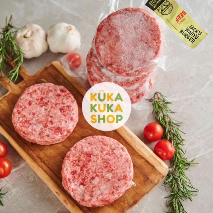 

Steak | Premium Wagyu Beef Patty / Daging Burger 100Gr - 5Pc