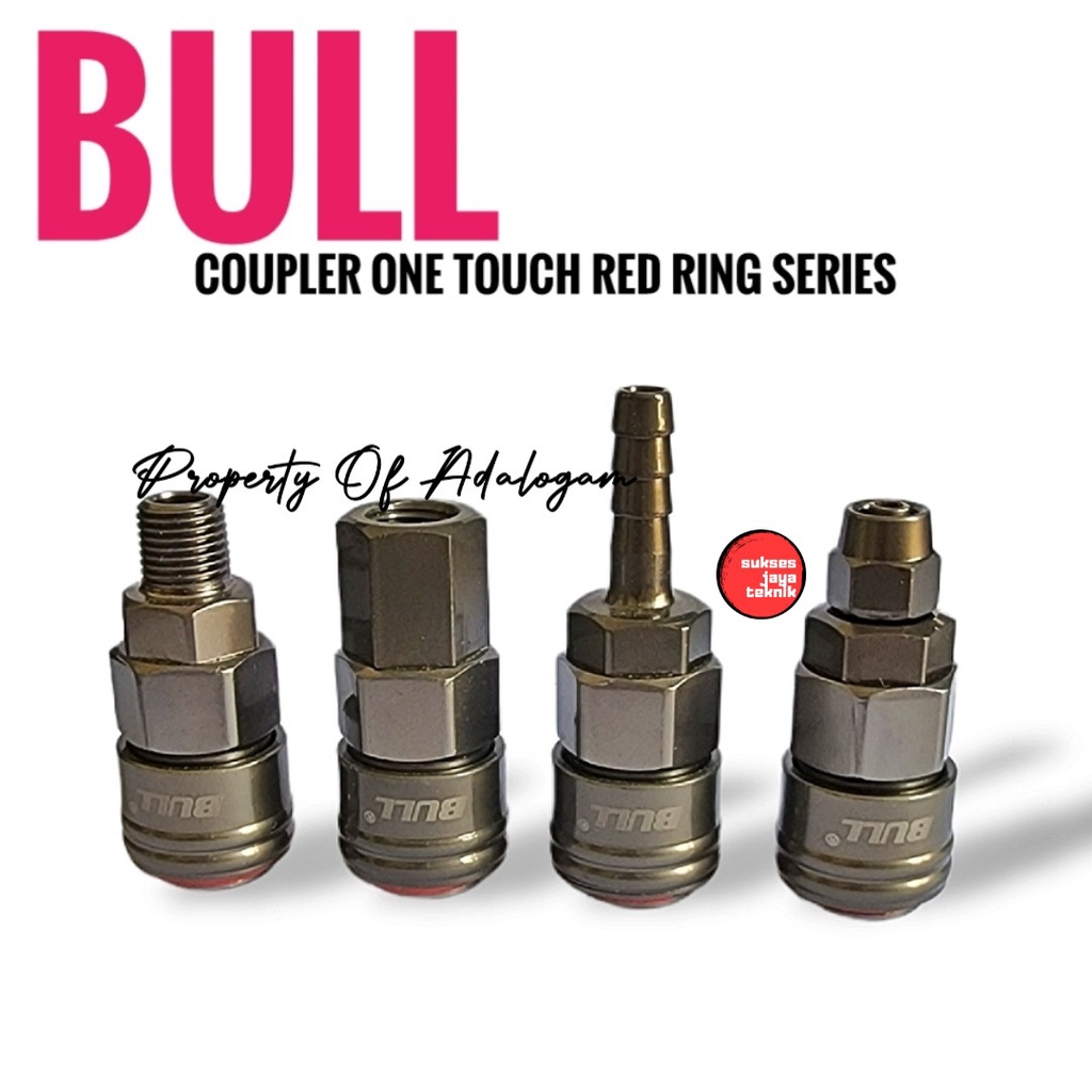 BULL One Touch Coupler SM 20 SF 20 SH 20 - Sambung Selang Kompresor