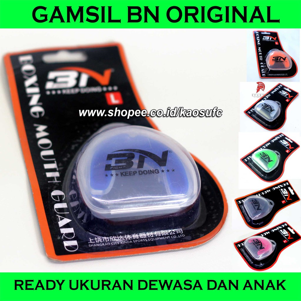 Pelindung Mulut MMA, Gamsil Muaythai, Gumshield Boxing, Gamsil Karate, Mouthguard Tinju Termurah