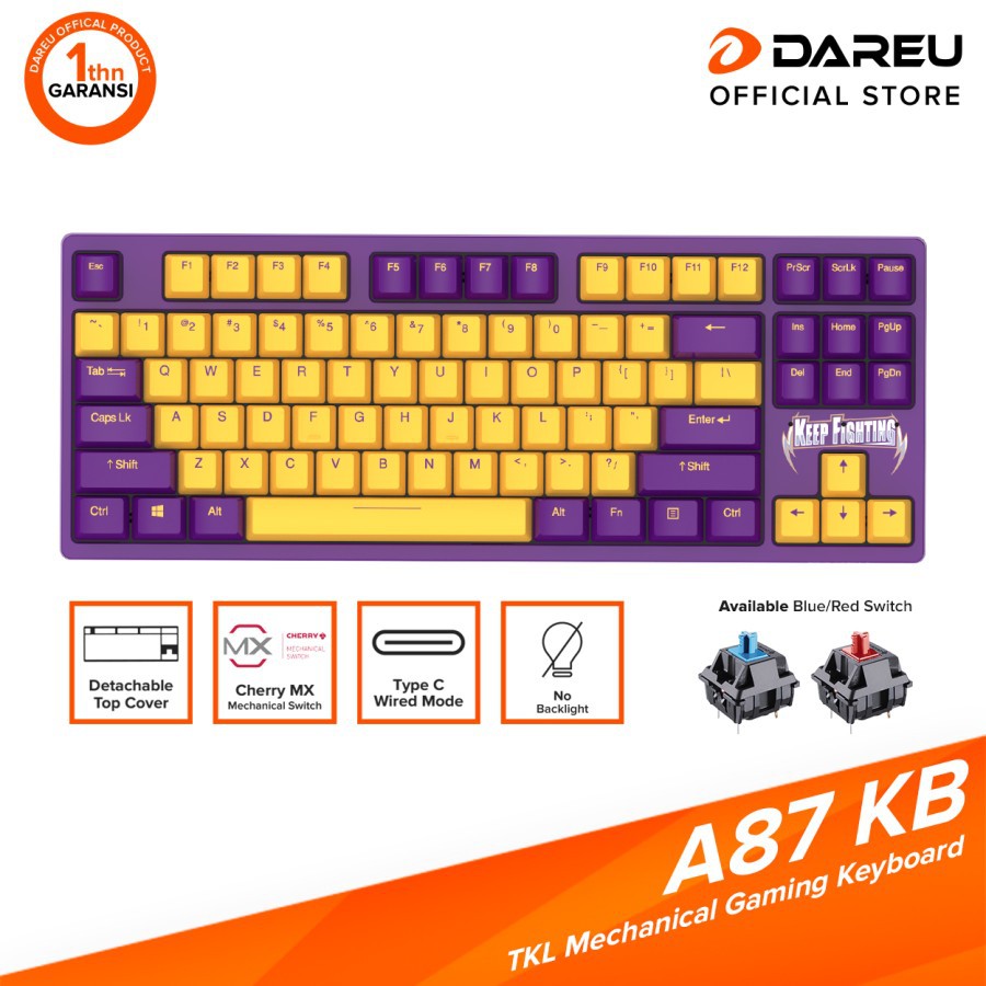 Dareu A87 KB / Dareu A-87 KB Cherry MX