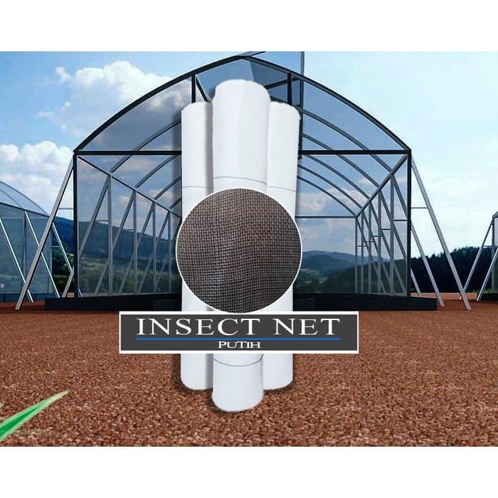 Insect Net Penghalang Serangga Lebar 3 Meter Mesh 50