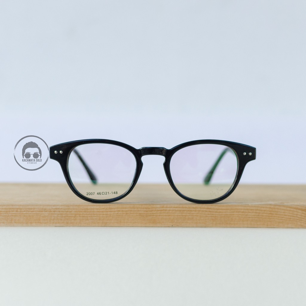 FRAME KACAMATA SEMI BULAT PLASTIK RINGAN COCOK UNTUK MINUS BESAR - LOKAWATI 05