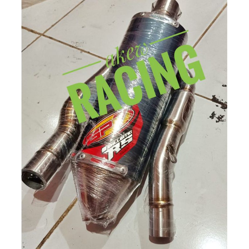 Knalpot gp 7 original type balestik rs bore up honda crf 150L