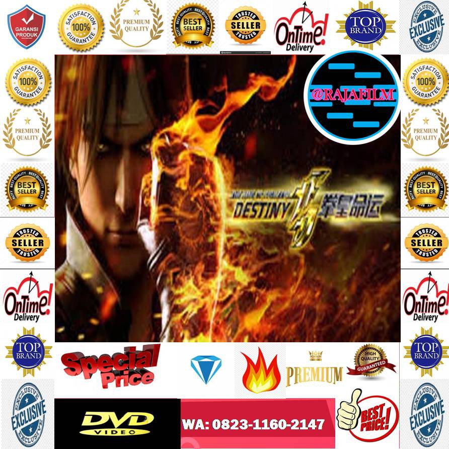 Kaset CD DVD Film Anime The King Of Fighters Destiny