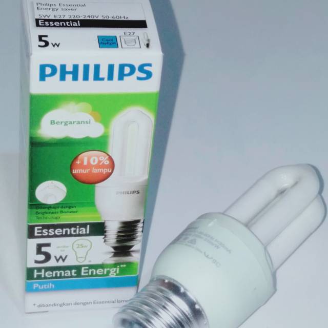 LAMPU PHILIPS ESSENTIAL 5 WATT / PHILIPS JARI 5WATT