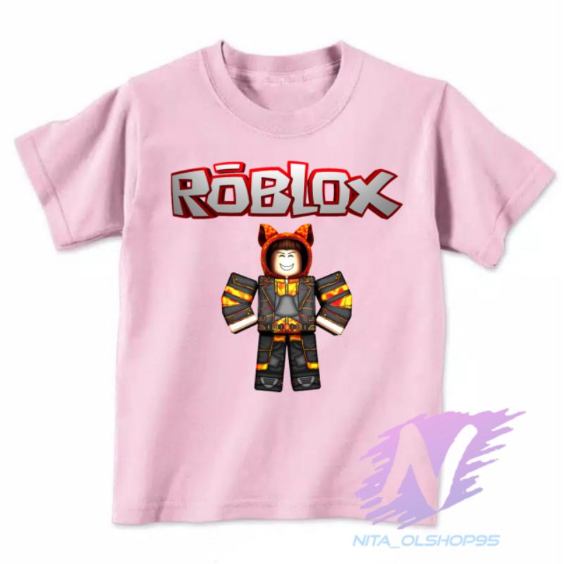 baju minicraft roblox kaos anak karakter boykids roblox Minecraft