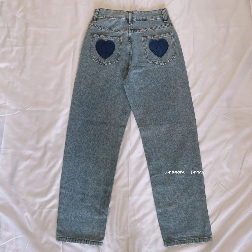 celana jeans wanita kekinian boyfriend jeans highwaist