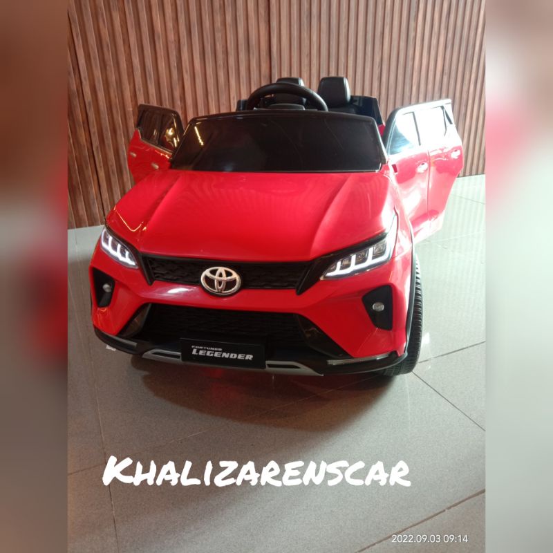Mainan Mobil Aki Toyota Fortuner Upgrade  Lisensi M-7588