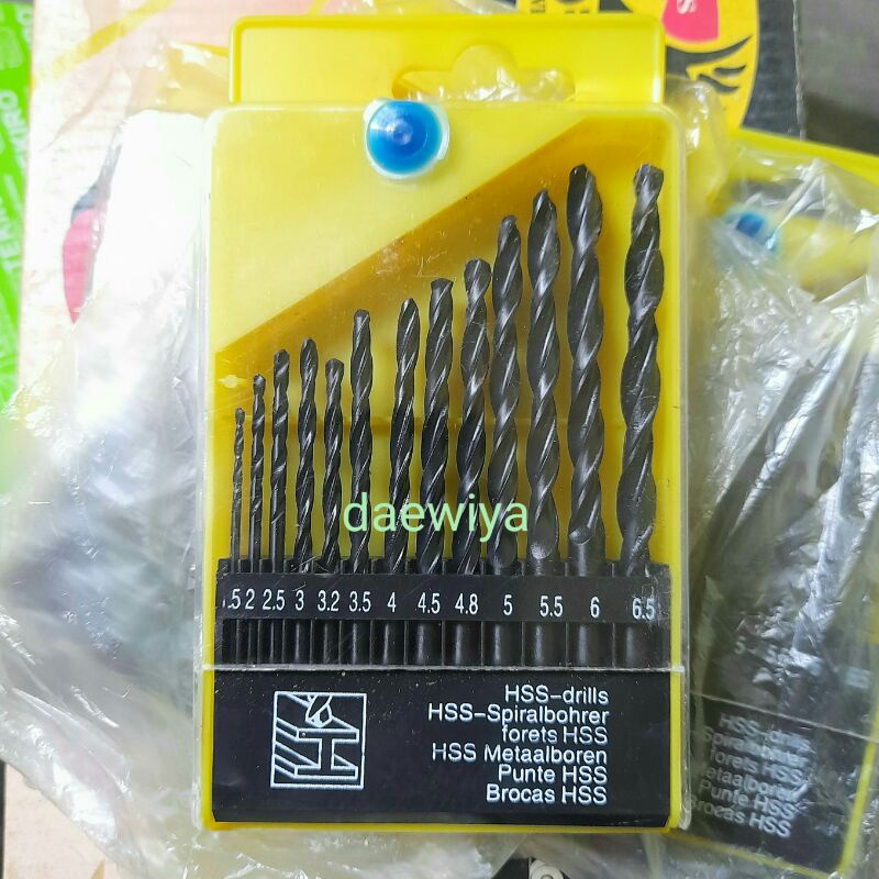 satu set mata bor besi kayu mata bor kayu besi