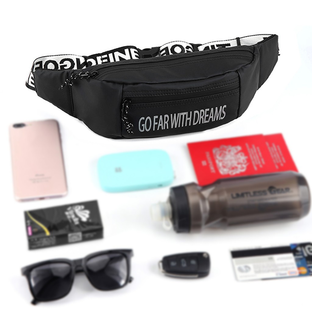 WaistBag Dream Bisa Pria Wanita - Tas Selempang Pinggang ...
