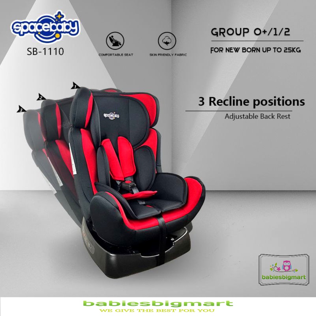 CARSEAT SPACEBABY SB 1112 / SB 1110 / SB 1655 MASSIMO / ALDA CARE BABY PLIKO RACER PK 305B SPACE BABY KURSI DUDUKAN MOBIL