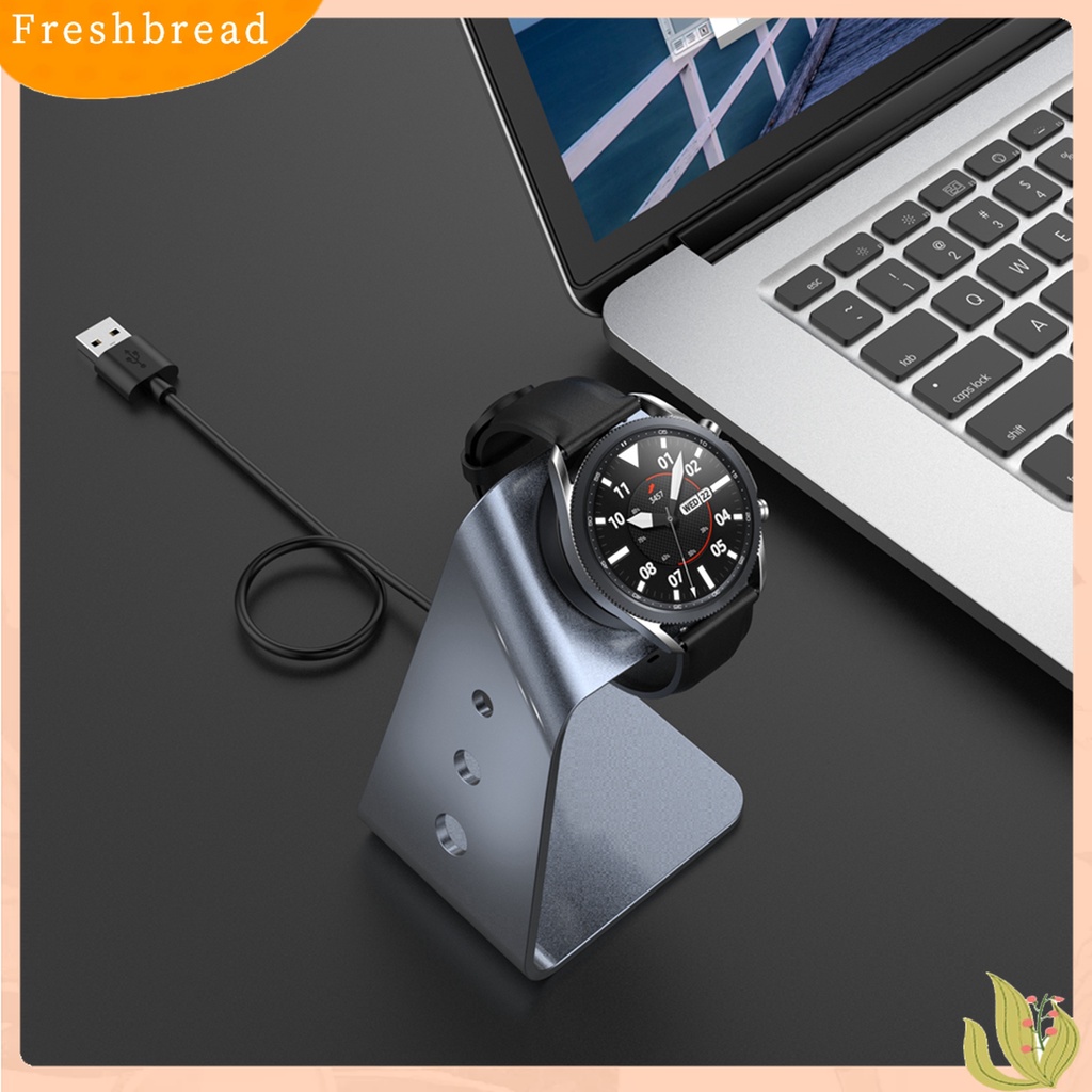 Terlaris Magnetic Fast Charging Dock Station Charger Stand for SAMSUNG R500/Galaxy Watch3