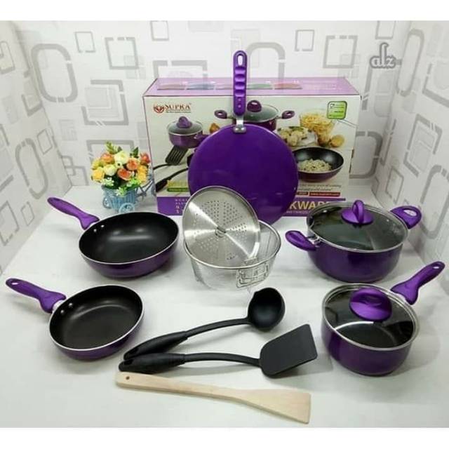 SUPRA Rosemary CookWare Set  12 pcs/ Panci Set