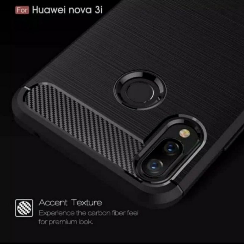 Huawei Nova 3i soft case silikon carbon